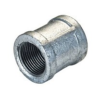 Муфта чугунная DN 15-50 PN 16 оцинкованная Fittex Plus купить в Новосибирске | "Проконсим"