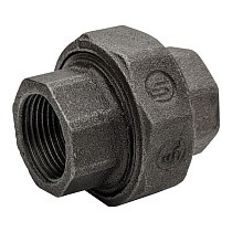 Американка чугунная DN 15-25 PN 16 муфта-муфта с конусным уплотнением Fittex Plus купить в Новосибирске | "Проконсим"