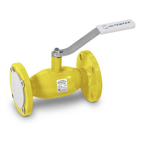 Краны стальные шаровые DN 15-200 PN 16-40 полнопроходные газовые Temper купить в Новосибирске | "Проконсим" Краны стальные шаровые DN 15-200 PN 16-40 полнопроходные газовые Temper купить в Новосибирске | "Проконсим"