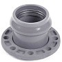 Патрубки НПВХ раструбные SDR26 DN 90-315 PN 10 с металлическим фланцем Хемкор купить в Новосибирске | "Проконсим"