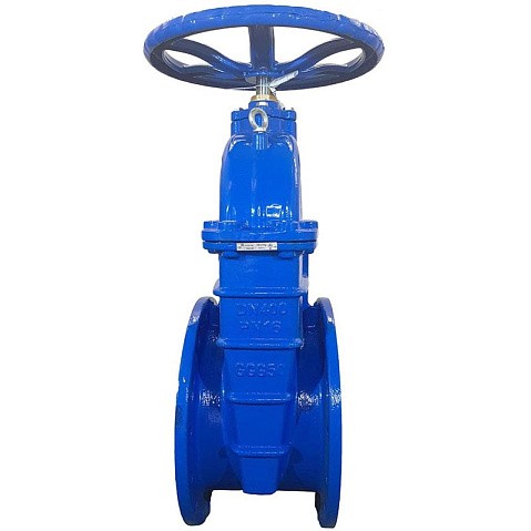 Задвижка чугунная 30ч39р DN 400 PN 10(16) с обрезиненным клином EPDM до 120гр. фланцевый ручной СИБЗТА купить в Новосибирске | "Проконсим" (930130210)