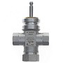 Клапаны из нержавеющей стали трехходовые DN 15-50 PN 25 с внутренней резьбой под привод до 130гр. РИДАН VRB-3R купить в Новосибирске | "Проконсим"