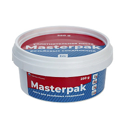  Паста уплотнительная для воды, пара банка 250гр Masterpak (228100409) со склада Проконсим в Новосибирске