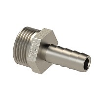 Штуцер никелированный DN 20 PN 40 НР3/4'' с ершом под шланг d20мм прямой купить в Новосибирске | "Проконсим"