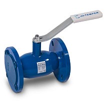Краны стальные шаровые DN 50-100 PN 16-40 фланцевые под задвижку рычаг Temper купить в Новосибирске | "Проконсим"