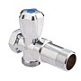 Вентиль латунный проходной MVI BV.460 DN 15 +отверстие 20 PN 10 удлиненный хромированный муфта-штуцер маховик купить в Новосибирске | "Проконсим"