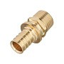 Муфта латунная для PEX труб 16-1/2'' с наружной резьбой MVI SF.420.0404 купить в Новосибирске | "Проконсим"