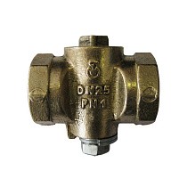 Краны латунные  газовые 11Б39бк DN 25/25-25 PN 1 натяжные купить в Новосибирске | "Проконсим"