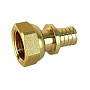Муфта латунная для PEX труб 16-1/2'' PN 16 S-2,2мм переходная  с накидной гайкой Valfex VF.422.AF купить в Новосибирске | "Проконсим"