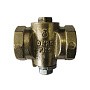 Кран латунный газовый 11Б39бк DN 25/20 PN 1 натяжной полный проход Беларусь купить в Новосибирске | "Проконсим"