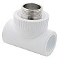 Тройник комбинированный ПП 25-3/4'' PN 25 с наружной резьбой белый РТП 10756 купить в Новосибирске | "Проконсим"