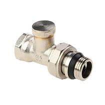 Клапан радиаторный настроечный DN 15 PN 10 прямой с уплотнением, под шестигранник MVI TR.113.04 купить в Новосибирске | "Проконсим"