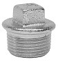 Заглушки чугунные DN 15-50 PN 16 оцинкованные штуцерные Fittex Plus купить в Новосибирске | "Проконсим"