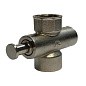 Кран латунный кнопочный КММ DN 15 PN 16 под манометр G1/2''-М20х1,5 без контрольного фланца муфта-муфта без рычага Пензапромарматура купить в Новосибирске | "Проконсим"