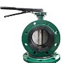 Затвор дисковый поворотный DN 100 PN 16 фланцевый с диском из нержавеющей стали уплотнение-EPDM ручной GALA Тип.2123-G