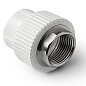 Муфта комбинированная ПП 40-1 1/4'' PN 25 под ключ с внутренней резьбой белая Pro Aqua PA22520P купить в Новосибирске | "Проконсим"