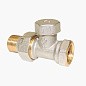 Клапан запорно-регулирующий Raditec DN 15 PN 16 прямой G1/2'' Kvs = 1,41 м3/ч для радиатора 120гр. купить в Новосибирске | "Проконсим"