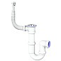Сифон для мойки Unicorn Y421, 1 1/2'' х40 без отвода, чаша из нержавеющей стали, круглый перелив купить в Новосибирске | "Проконсим"