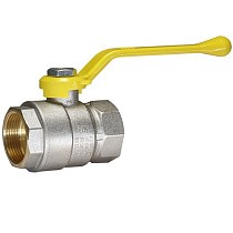 Краны латунные шаровые газовые DN 15-50 PN 25-40 никелированные рычаг муфта-муфта Temper серия 83 ГОСТ Р 59553 купить в Новосибирске | "Проконсим"