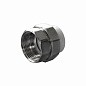 Муфтаразъемная ПП 25-1/2''  с внутренней резьбой белая Политэк купить в Новосибирске | "Проконсим"