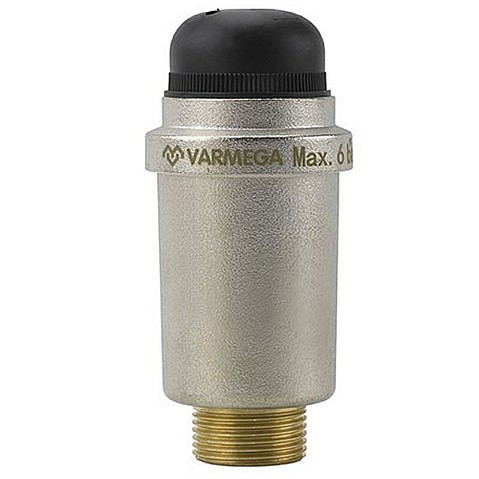 Воздухоотводчик VARMEGA VM132 DN20 PN6 вертикальный выпуск НР-3/4'' автоматический купить в Новосибирске | "Проконсим"