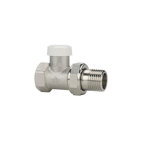 Клапан радиаторный VARMEGA VM10301 DN15 PN10 прямой настроечный G-1/2'' муфта-штуцер купить в Новосибирске | "Проконсим"