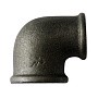 Угольник чугунный DN20-15 PN16 м-м переходный