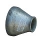 Переход стальной Дн 325х8,0-114х4,0 (DN300х100) оцинкованный исполнение 2 ГОСТ 17378-2001 купить в Новосибирске | "Проконсим"