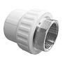 Муфта комбинированная ПП 32-1'' PN 25 под ключ с внутренней резьбой белая VALFEX  купить в Новосибирске | "Проконсим"