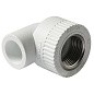 Угольники ПП DN 20-32 PN 25 комбинированные с внутренней резьбой белые Pro Aqua купить в Новосибирске | "Проконсим"