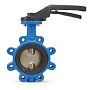 Затвор дисковый поворотный DN 65 PN 16 межфланцевый с резьбовыми проушинами диском из нержавеющей стали уплотнение-EPDM ручной FAF 3660065