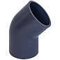 Отвод НПВХ 45гр. DN 75 PN 16 напорный клеевой черный Aquaviva ELW07545 купить в Новосибирске | "Проконсим"