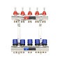 Коллекторная группа из латуни DN 25-5 вых. G-3/4'' евроконус, с расходомерами, без дренажного крана и воздухоотводчика VARMEGA VM15405 купить в Новосибирске | "Проконсим"