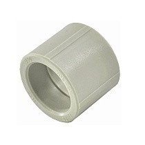 Муфты ПП DN 20-110 PN 25 соединительные серые Valfex купить в Новосибирске | "Проконсим"