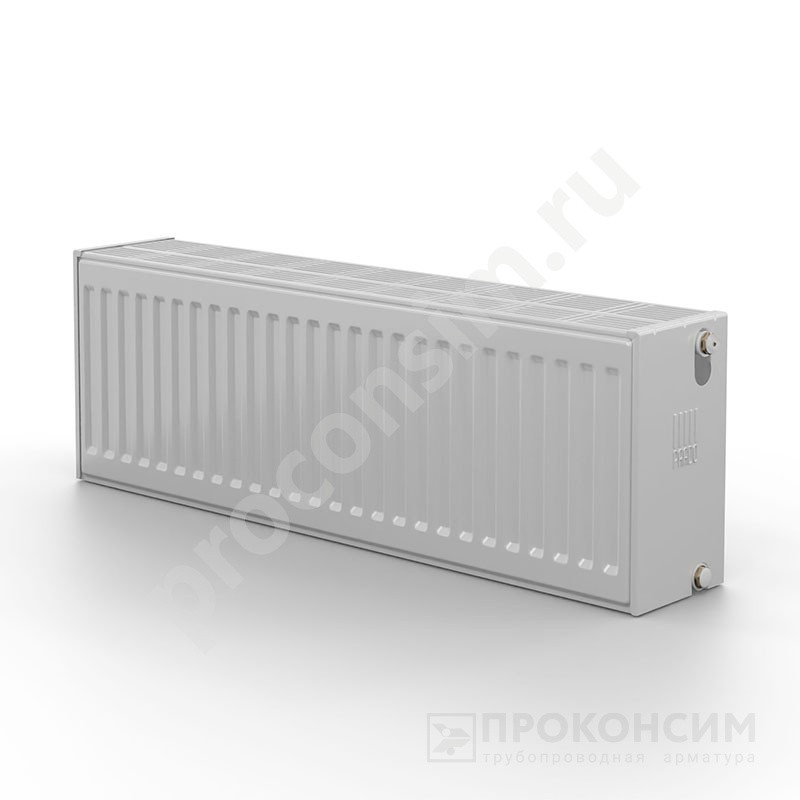 Цена по запросу.  Под заказ. Радиатор стальной панельный PRADO CLASSIC C303001300 длина 1300 мм, выс. 300 мм, подкл. боковое (930013443) со склада Проконсим в Новосибирске
