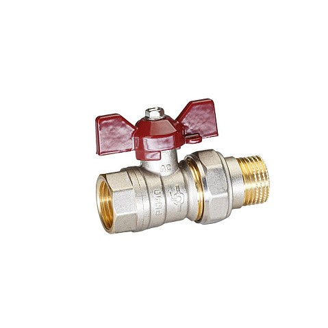 Краны латунные шаровые DN 15-32 PN 25-40 никелированные бабочка американка Temper серия 88 ГОСТ Р 59553 купить в Новосибирске | "Проконсим" Краны латунные шаровые DN 15-32 PN 25-40 никелированные бабочка американка Temper серия 88 ГОСТ Р 59553 купить в Новосибирске | "Проконсим"