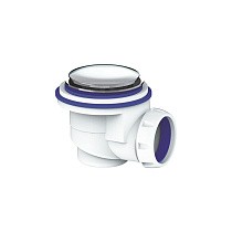 Сифон для поддона Unicorn G422E, D115 h11см без отвода, 1 1/2'' х40 купить в Новосибирске | "Проконсим"