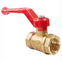 Краны латунные шаровые 11Б27фт1М DN 15-50 PN 40 рычаг муфта-муфта Valfex.214 Optima купить в Новосибирске | "Проконсим"