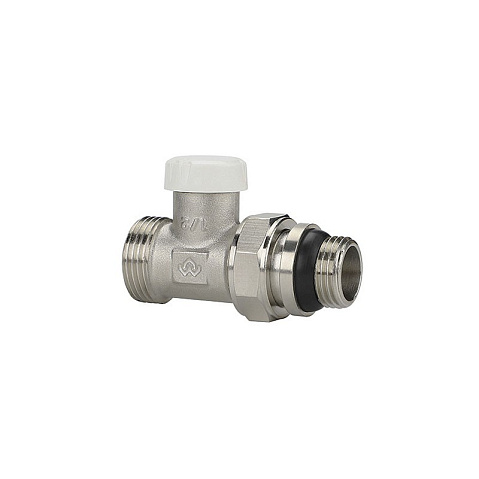 Клапан радиаторный VARMEGA VM10312 DN15x20 PN10 прямой настроечный G-1/2''х3/4'' еврокомус, с уплотнением штуцер купить в Новосибирске | "Проконсим"