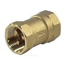 Клапаны обратные пружинные DN 15-100 PN 16 латунные муфтовые пластиковый шток купить в Новосибирске | "Проконсим"