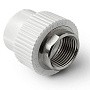 Муфта комбинированная ПП 40-1 1/4'' PN 25 под ключ с внутренней резьбой белая Pro Aqua PA22520P купить в Новосибирске | "Проконсим"