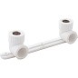 Угольник установочный двойной ПП 25-1/2'' PN 25 с наружной резьбой белый РТП 10704 купить в Новосибирске | "Проконсим"