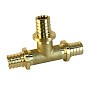 Тройник латунный для PEX труб 16-16-16 PN 16 S-2,2мм под надвижную гильзу Valfex VF.431.AF купить в Новосибирске | "Проконсим"