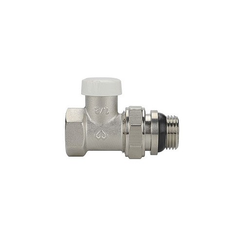 Клапан радиаторный VARMEGA VM10311 DN15 PN10 прямой настроечный G-1/2'' с уплотнением муфта-штуцер купить в Новосибирске | "Проконсим"