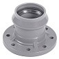 Патрубок раструбный НПВХ SDR26 DN 110 с фланцем DN 100 PN 10 Хемкор купить в Новосибирске | "Проконсим"