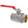 Кран латунный шаровый DN 25 PN 40 никелированный рычаг муфта-муфта РИДАН BVR-R 065B8309RG купить в Новосибирске | "Проконсим"