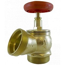 Клапан пожарный латунный угловой 125гр. Апогей КПЛ штуцер-штуцер с датчиком ДППК купить в Новосибирске | "Проконсим"