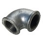 Угольник чугунный оцинкованный 90гр. DN15 PN16