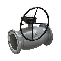 Краны стальные шаровые регулирующие DN 125-300 PN 25 цельносварные фланцевые с редуктором LD Energy Regula купить в Новосибирске | "Проконсим"