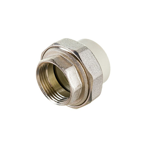 Муфта комбинированная разъёмная VALFEX 25 PN 25 G-1/2'' американка-ВР серая купить в Новосибирске | "Проконсим"